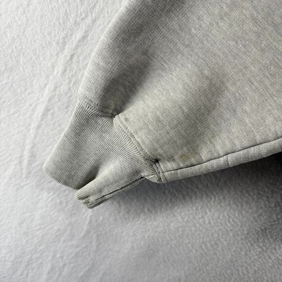 Vintage Michigan Sweatshirt Men's XL Gray Crewneck Embroidered Heavyweight y2k - Picture 11 of 14